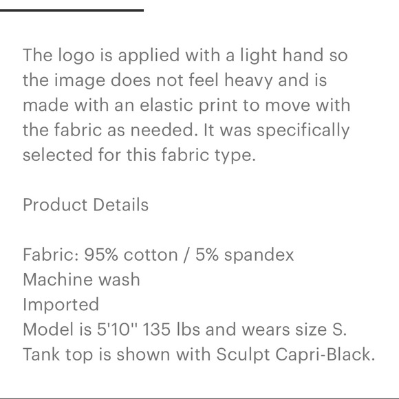 Desert Red Set Tank top & capris - Picture 7 of 13